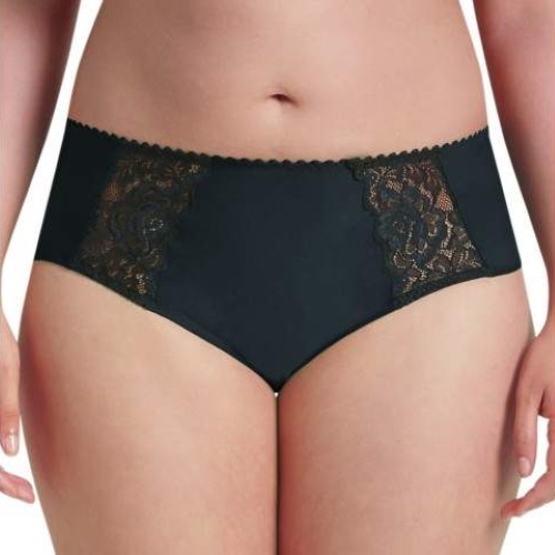 Rosa Faia Aurelia zwart slip