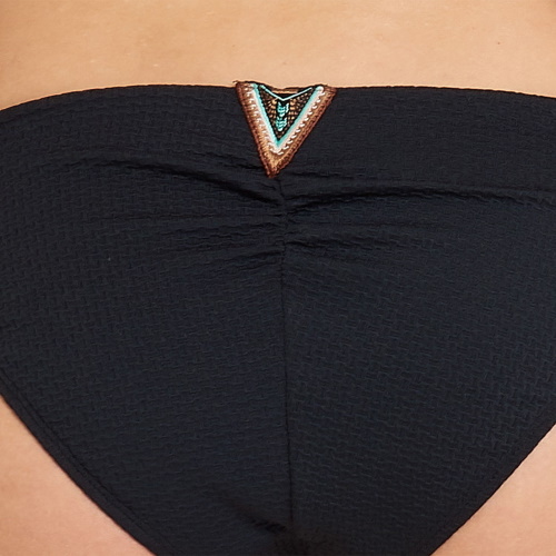LingaDore Beach Abria zwart bikini broekje