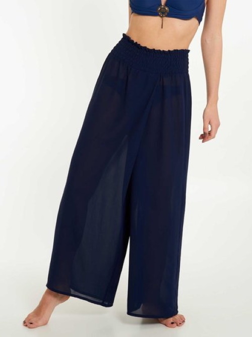 LingaDore Beach Cover Up marine blauw strandmode