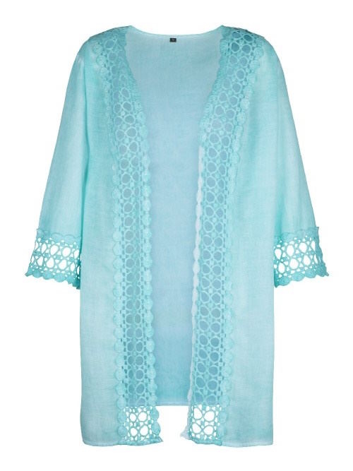 LingaDore Beach Cover Up turquoise kimono
