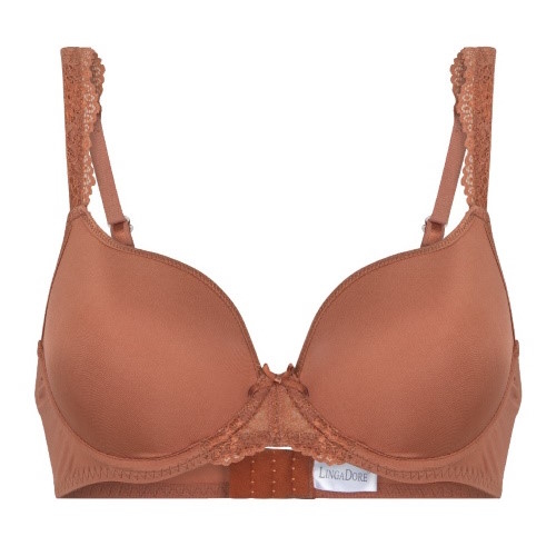 LingaDore Daily Uni Fit leather brown voorgevormde bh