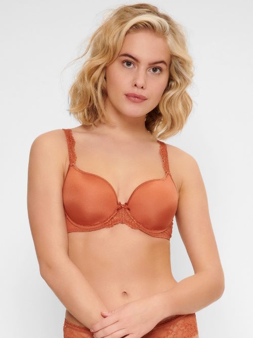 LingaDore Daily Uni Fit leather brown voorgevormde bh