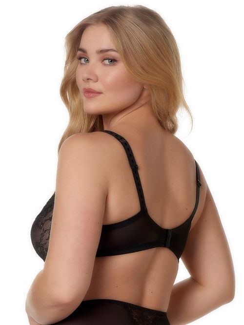 After Eden D-Cup & Up Nikki zwart niet voorgevormde bh