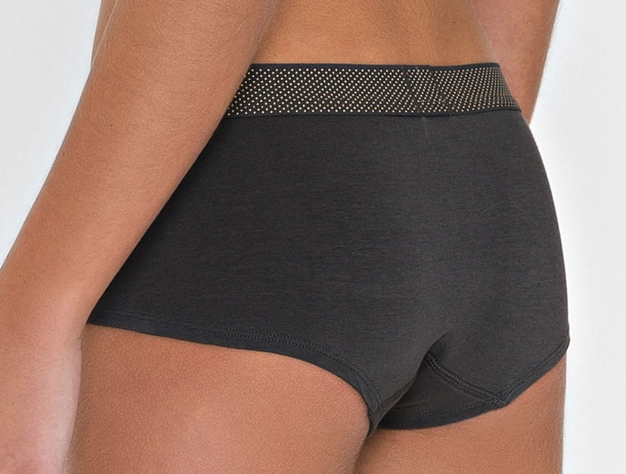 Boobs & Bloomers Anny antraciet short