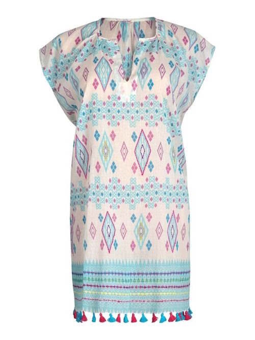 Rosa Faia Badmode Divar wit/print tuniek