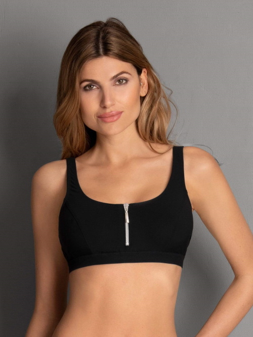 Rosa Faia Badmode Elouise zwart soft-cup bikinitop