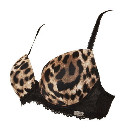 Dream Avenue Broadway bruin/print voorgevormde bh