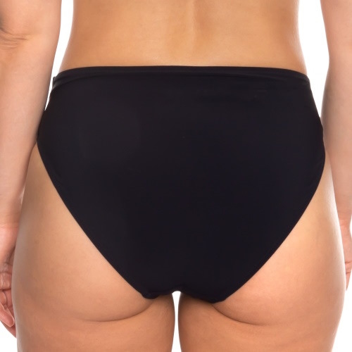 Rosa Faia Badmode Liz zwart/print bikini broekje