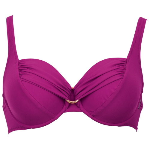 Rosa Faia Badmode Hermine wild aster soft-cup bikinitop