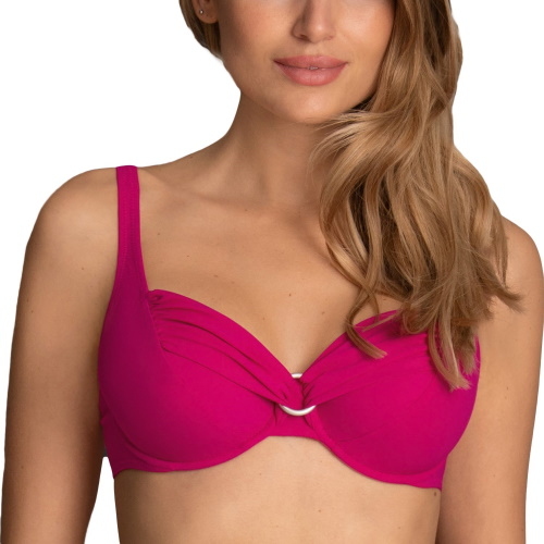 Rosa Faia Badmode Hermine pink star soft-cup bikinitop