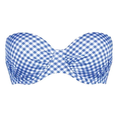 Rosa Faia Badmode Cosima blauw voorgevormde bikinitop