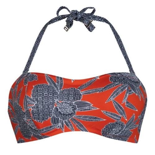 Rosa Faia Badmode Bella papaya soft-cup bikinitop