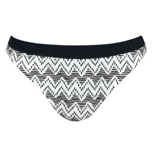 Rosa Faia Badmode Ebby zwart/wit bikini broekje