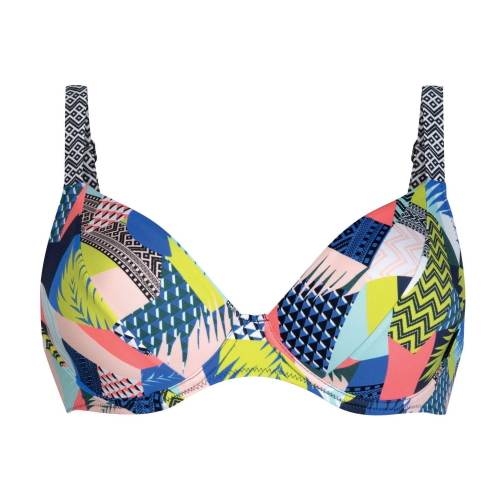 Rosa Faia Badmode Celine multicolor/print soft-cup bikinitop