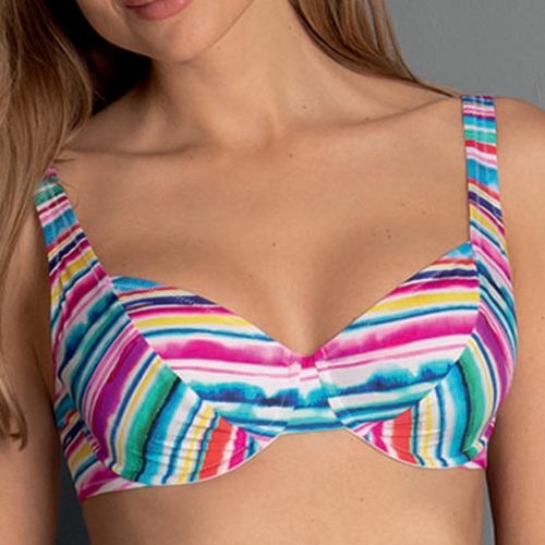 Rosa Faia Badmode Henny multicolor/print soft-cup bikinitop