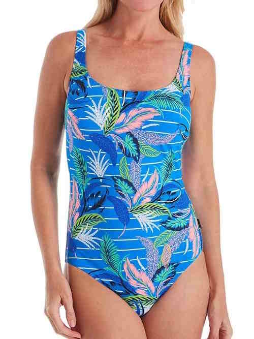 Rosa Faia Badmode Cloe blauw/print badpak