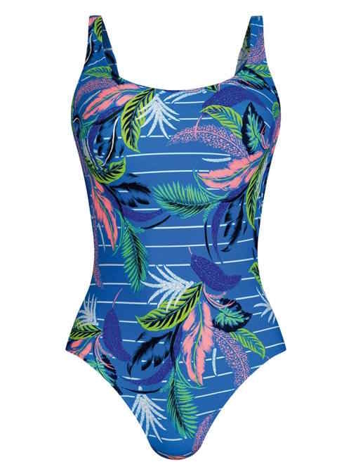 Rosa Faia Badmode Cloe blauw/print badpak