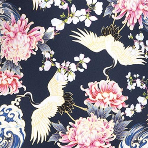 Rosa Faia Badmode Maja marine blauw/print voorgevormde bikinitop