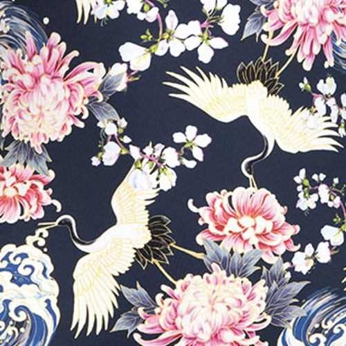 Rosa Faia Badmode Lorie marine blauw/print bikini broekje