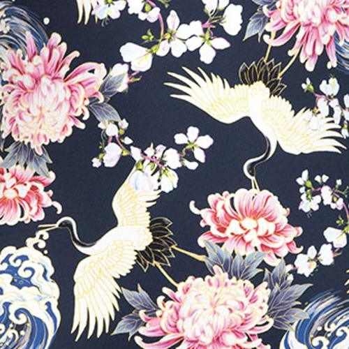 Rosa Faia Badmode Casual marine blauw/print bikini broekje