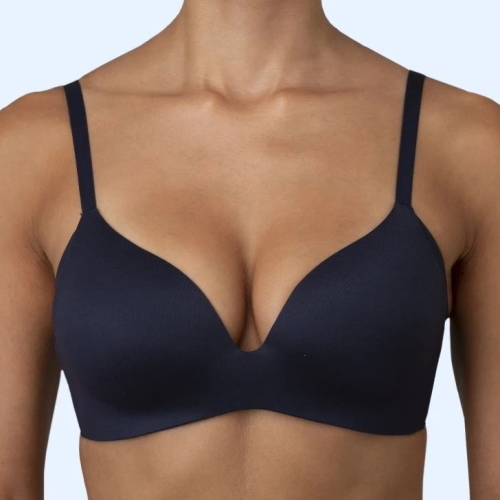 Royal Lounge Lingerie Delite deep blue wireless bh