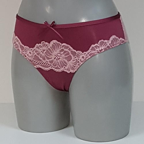 Sapph Rose Bertin roze slip