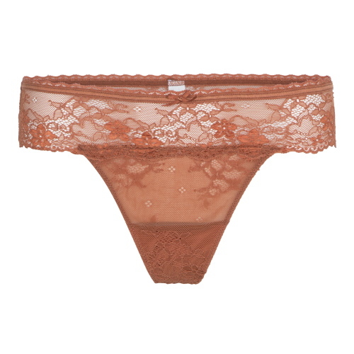 LingaDore Daily Basic leather brown string