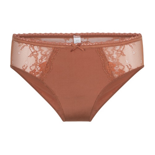 LingaDore Daily Basic leather brown slip