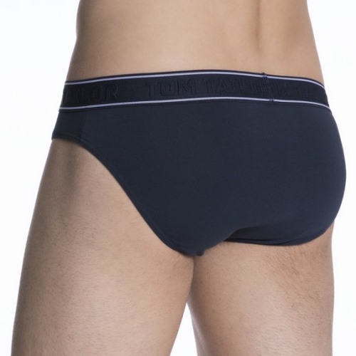 Tom Tailor Basic marine blauw heren slip