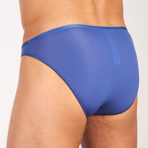 HOM Plumes blauw heren slip