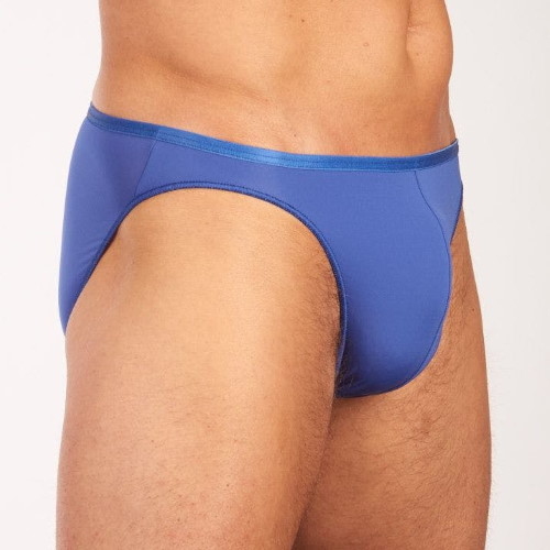 HOM Plumes blauw heren slip