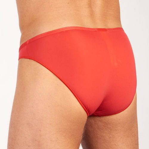 HOM Plumes rood heren slip