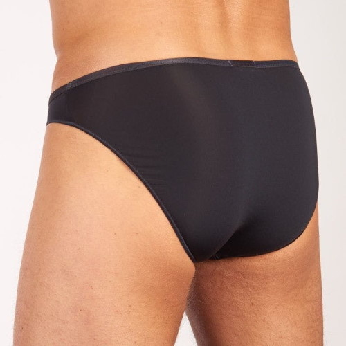 HOM Plumes marine blauw heren slip