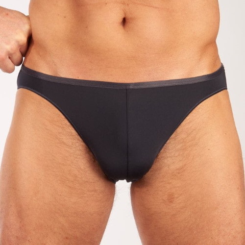 HOM Plumes marine blauw heren slip