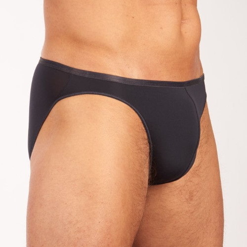 HOM Plumes marine blauw heren slip