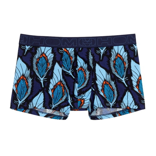HOM Sormiou marine blauw/print boxershort