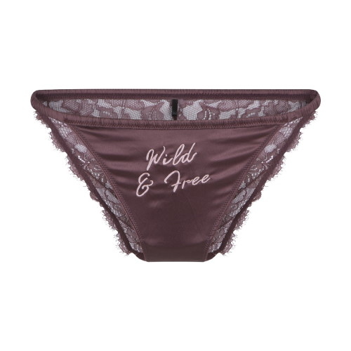 LingaDore Giraffe bruin/print slip
