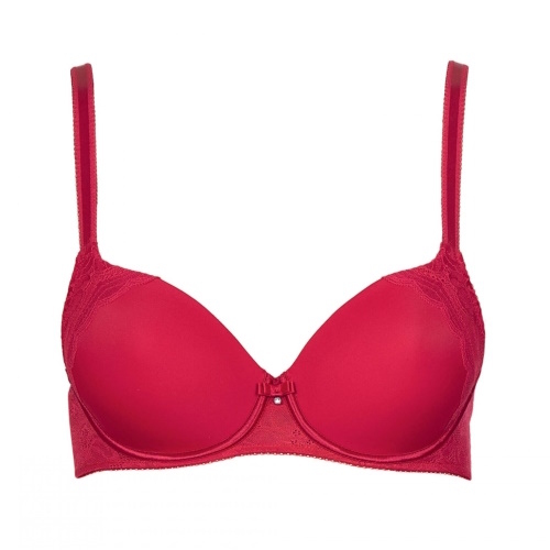 Lisca Evelyn rood voorgevormde bh