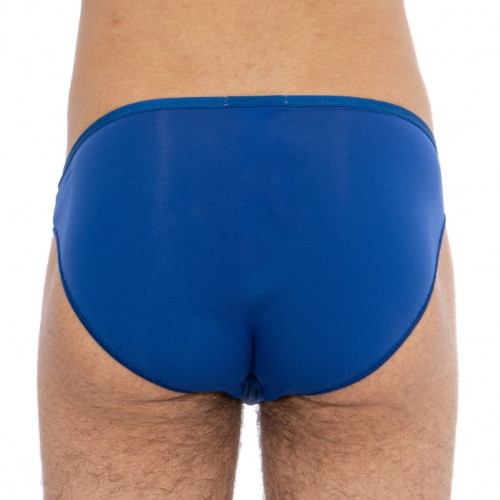 HOM Plumes cobalt heren slip