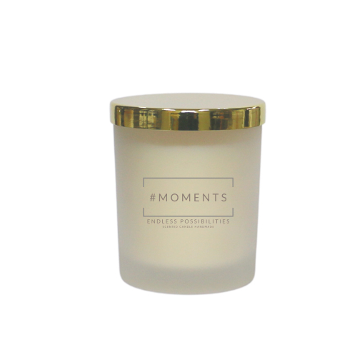 Moments Endless Possibilities goud geurkaars