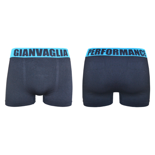 Gianvaglia Jax zwart/blauw sport boxer