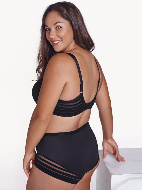 Lisca Alegra zwart voorgevormde bh
