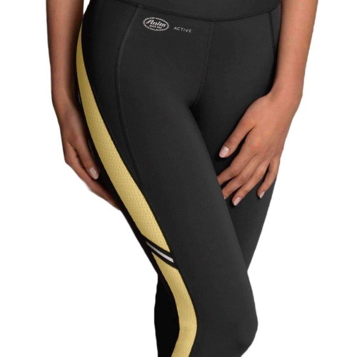 Anita Active Sport Tights 3/4 grijs/geel legging