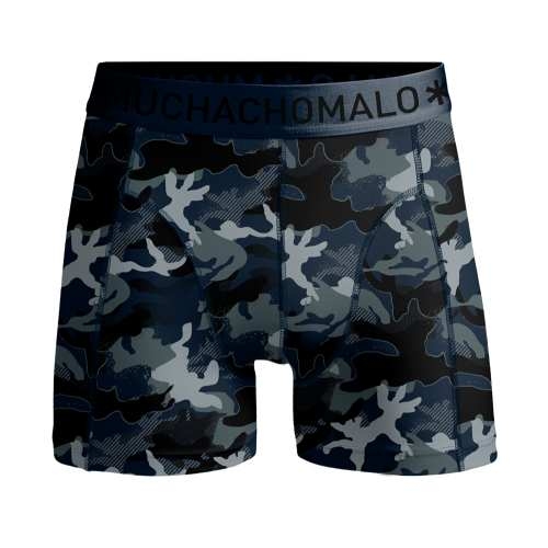 Muchachomalo Camo blauw/print jongens boxershort