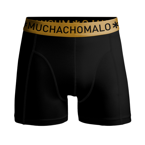 Muchachomalo Basic zwart/goud boxershort