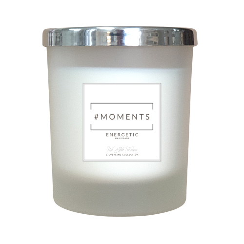 Moments Energetic zilver geurkaars