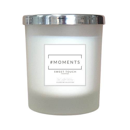 Moments Sweet Touch zilver geurkaars