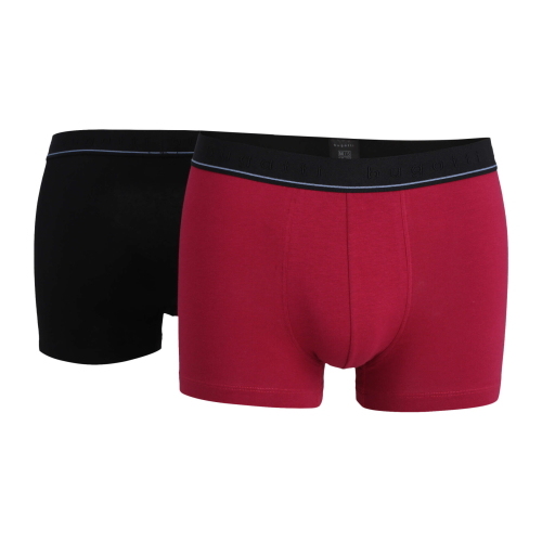 Bugatti Amsterdam zwart/rood boxershort