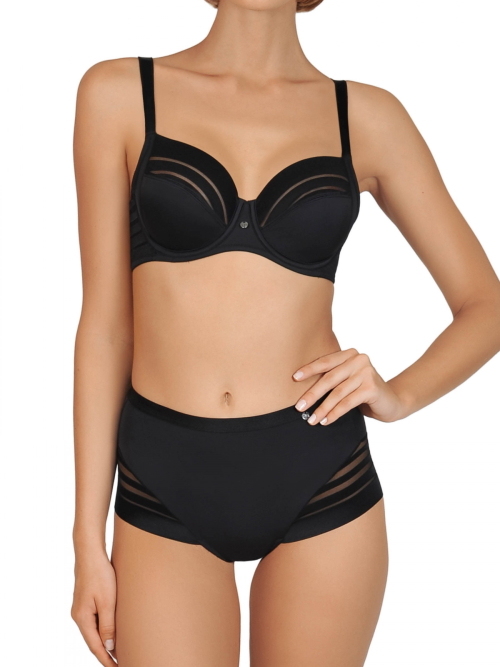 Lisca Alegra zwart high brief