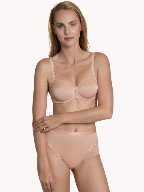 Lisca Gracia peach pink high brief